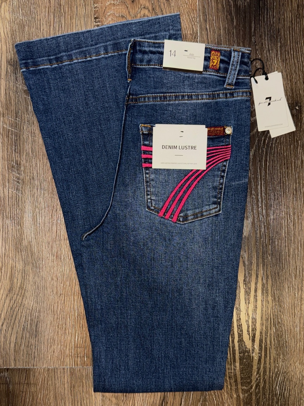 NWT 7 For All Mankind Dojo Jeans 7FAMK